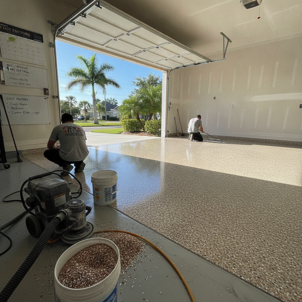 Epoxy Flooring Install in Tampa: Real Pricing, 1-Day Timeline, and What Changes the Cost
