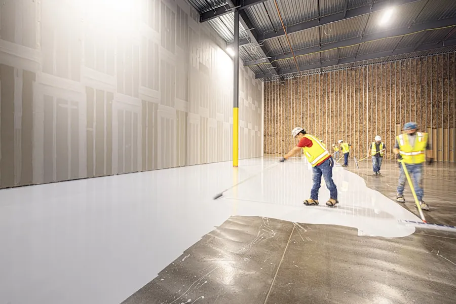 Tampa Bay Floor Coatings crew
